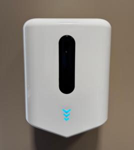 <span class=keywords><strong>Secador</strong></span> <span class=keywords><strong>de</strong></span> <span class=keywords><strong>Manos</strong></span> Eléctrico Automático <span class=keywords><strong>de</strong></span> Alta Velocidad con Doble Cuchilla <span class=keywords><strong>de</strong></span> Aire en Forma <span class=keywords><strong>de</strong></span> V, Diseño Nuevo TETCH K2022C, Certificado CE, Plástico ABS para Baño, 1300W - Product Image 3