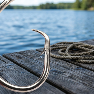 [Yooseung Industrial] Tuna Circle <b>Hook</b> Heavy Duty Forged Other Offset Barbed Saltwater Big <b>Game</b> Sea Fishing Fishhook - Product Image 3