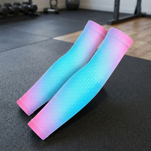 Manches de compression unisexes respirantes et rafraîchissantes pour la protection solaire, idéales pour le basketball, la course à pied, le cyclisme, le golf et les activités de plein air - Product Image 3