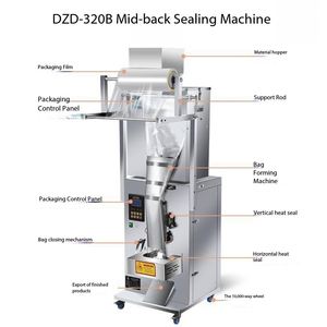 Machine d'emballage entièrement automatique pour petits sacs en papier, idéale pour le sucre, le sel, le poivre, le café en poudre et autres produits alimentaires - Offre Spéciale - Product Image 5