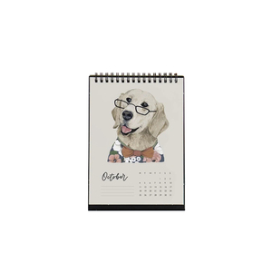 Kertas Logo Kustom 2025 Grosir Kalender Sederhana Kreatif Dekorasi Meja Kantor Kalender Portabel - Product Image 3
