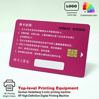 Tarjetas de Visita Personalizadas de Madera y Plástico con Función de Pago, Chips Duales de 125KHz/13.56MHz, Habilitadas para NFC