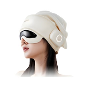 Eye Massager Headband With Heat Compress And <b>Light</b> Blocking For Sleep And Relaxation Upgrade <b>Wireless</b> USB Rechargeable - Product Image 3