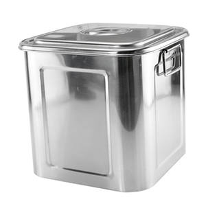 Barril cuadrado de acero inoxidable para sopa, aislamiento de alimentos, alta calidad - Product Image 5