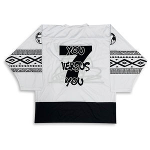 เสื้อฮอกกี้ตาข่ายสำหรับผู้ชายเสื้อเจอร์ซีย์ฮ็อกกี้ดีไซน์ซับลิเมชันตามสั่ง - Product Image 2