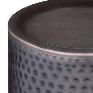 DB Corbin Table d'appoint en métal cuivre antique martelé Meubles de salon élégants - Product Image 3