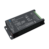 Contrôleur LED V4-T 12V-48VDC à tension constante PWM, gradation RF synchrone 4 canaux pour bande LED CCT RGBW RGB, garantie 5 ans