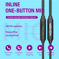 Earphone Murah Grosir Pabrik, Berkabel dengan Mic untuk Ponsel/MP3, Earphone In-ear 3.5mm, Headphone Berkabel