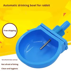 कारखाने खरगोश पालतू पिंजरे पानी डिस्पेंसर गिलहरी चिल्ला हैमर पानी के कटोरे के लिए खरगोश पीने के लिए खरगोश ड्रिंकर - Product Image 2