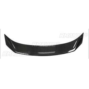 สปอยเลอร์หลังคาร์บอนไฟเบอร์ทรง R สำหรับ Audi A7 ปี 2011-2014 สีดำเงา วัสดุ FRP คาร์บอนฟอร์จ  อุปกรณ์ตกแต่งภายนอก - Product Image 5