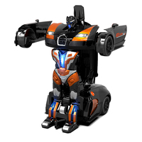 Coche Robot Transformable con Control Remoto - Sensor de Gestos, Deformación con una Sola Tecla, Juguete de Vehículo, Regalo para Niños y Niñas