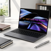 Laptop CHUWI 14 Inch Laris Manis, Intel Core 3 100U, Layar IPS FHD 1920x1200, Windows 11 Pro, Komputer Notebook PC