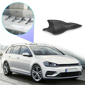 Kit de 10 Ailerons de Toit Universels en Forme de Aileron de Requin pour Voiture, <span class=keywords><strong>Spoiler</strong></span> de Toit, <span class=keywords><strong>Spoiler</strong></span> de Pare-chocs, Diffuseur de <span class=keywords><strong>Vortex</strong></span> en Forme de Aileron de Requin - Product Image 5