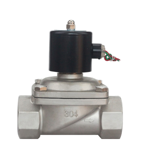 DN50 2 pouces 2W-500-50 Électrovanne de régulation de température à action directe normalement fermée en acier inoxydable AC220V DC12V/24V OEM - Product Image 1
