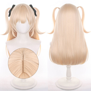 วิกผมคอสเพลย์ <span class=keywords><strong>Shinomiya</strong></span> Shizuku สีบลอนด์ยาว 60 ซม. สำหรับงานขายส่ง วิกผมสังเคราะห์สำหรับงานอนิเมะ ปาร์ตี้ฮาโลวีน ทนความร้อน - Product Image 1