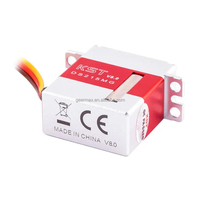 Micro-servo numérique compact et léger pour hélicoptères et planeurs RC, engrenage métallique, pour KST DS215MG V8.0 4.0Kgf.cm 0.05sec, boîtier en alliage d'aluminium
