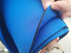 Borracha impermeável cloropreno laminado poliéster 3 mm neoprene tecido nylon - Product Image 6
