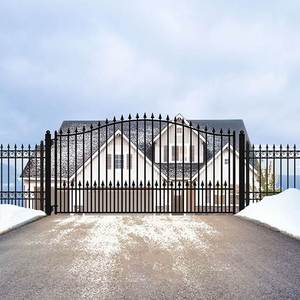 Hàn cổng sắt & tự động Cổng & cửa sắt cổng thiết kế kim loại phong cách mới hàng rào, lưới mắt cáo & cổng dễ dàng lắp ráp, sinh thái thân thiện - Product Image 5