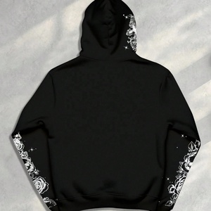 Nouvelle Arrivée 2025 – Sweat à Capuche Homme Hiver Haute Qualité, Coupe Boxy Courte, Imprimé Numérique Graphique Personnalisé, Grande Taille – Vente Chaude - Product Image 2