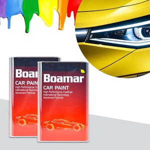 Boamar Car <b>Clear</b> Coat Paint High <b>Gloss</b> High Hardness 2K Automotive Coat Scratch Resistant UV Protection Professional - Product Image 2