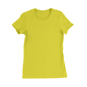 Camiseta transpirable con cuello redondo para mujer, camiseta cómoda informal de moda de verano, ropa suave para el día a día - Product Image 1