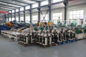 Mesin ERW presisi tinggi untuk membuat tabung baja persegi kondisi kerja baik mesin penggilingan baja karbon komponen inti Motor - Product Image 3