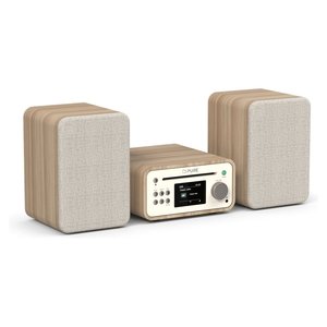 Compatto HI FI CLASSIC Stéréo Mini Bluetooth Coton Chêne Blanc 2x 20w 254591 - Product Image 2