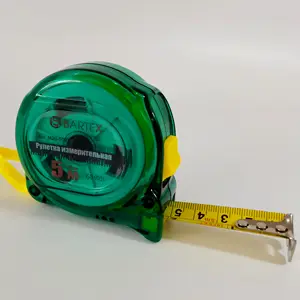 Green Transparent Measure Tape British Metric Measuring Tape