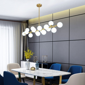 Tối giản hiện đại sáng tạo Beanstalk đèn Bắc Âu nhà hàng đèn chùm cho phòng ăn - Product Image 1