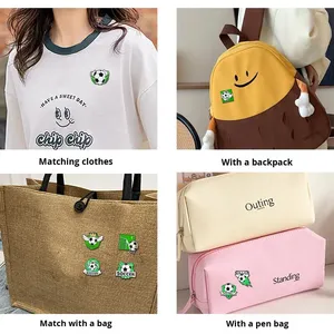 סיכות דש מתכת אמייל לכדורגל, תגי ספורט, תגי קבוצת כדורגל בהתאמה אישית, אביזרים למכירה חמה - Product Image 6