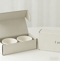 Caja de Cartón Corrugado con Logotipo Personalizado para Envíos de Comercio Electrónico y Embalaje de Regalos, Proveedor de Embalaje Ecológico y Duradero