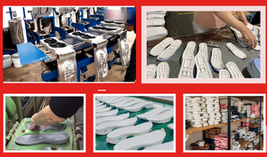 Goma de doble densidad, duradera, ligera, antideslizante, suelas de botas tácticas, soporte acolchado para uso diario, calzado de patrulla - Product Image 6