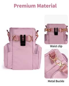 Free sample <b>Dog</b> <b>Treat</b> <b>Pouch</b> No Spill Clasp Custom Leather <b>Dog</b> Poop Dispenser Holder <b>Treat</b> Bag <b>Pouch</b> <b>Dog</b> Waste Bag Holder - Product Image 5