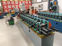 Machine automatique de formage de rouleaux à rainures pour serres, haute vitesse, pour l'installation de film de serre, certifiée CE