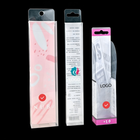 Boîtes transparentes personnalisées en PVC/PET avec gaufrage UV, matériaux recyclés écologiques, produits cosmétiques et de soin de la peau sur mesure