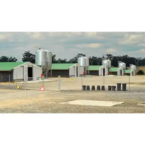 Kits de construction en acier de style ferme pour élevage de vaches, poulailler, écurie de chevaux, garage 40x60 - Product Image 4