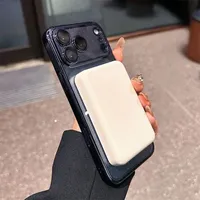 Étui de luxe transparent ultra-fin avec placage brillant pour iPhone 18 Pro Max 17 Air 16 15 14 Plus 11 12 13 Pro Max, coque antichoc
