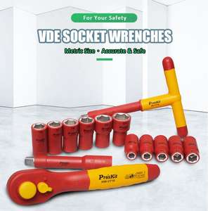 Juego de herramientas estándar de aislamiento de alto voltaje VDE 1000V, 26 piezas <span class=keywords><strong>para</strong></span> mantenimiento automotriz e inspección eléctrica - Product Image 4