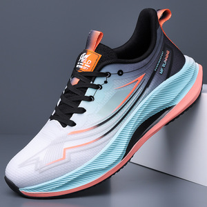 รองเท้าวิ่งผู้ชาย MF Running รุ่นตาข่าย ระบายอากาศได้ดี น้ำหนักเบา ซับแรงกระแทก พื้นยาง พื้นรองเท้าชั้นกลาง EVA - Product Image 1