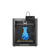 Printer 3D Flashforge Adventurer 5M, Kecepatan Tinggi 600mm/s, Ramah Pemula
