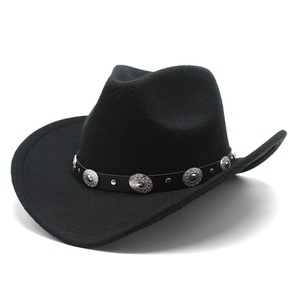 Cappello da Cowgirl da Cowboy occidentale con borchie in argento cappello da donna con fibbia per cintura - Product Image 2