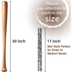 Rollo de Papel de Regalo con Estampado de Leopardo, 46.8 Pies Cuadrados, Papel de Regalo Metálico de Doble Cara para Fiestas de Cumpleaños y Días Festivos - Product Image 3