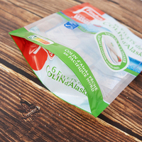 Maßgefertigter Biologisch Abbaubarer Mylar-Standbeutel mit Fenster Kompostierbare Verpackung für Organische Gesunde Natürliche Lebensmittel