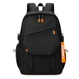 Low MOQ Custom Logo <b>Large</b> Capacity <b>School</b> Bag Solid Color Fashion Men Korean Style Student <b>Backpack</b> - Product Image 6