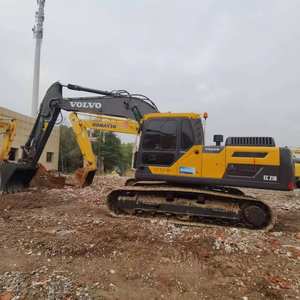 Excavadora de Construcción Grande de Bajo Consumo, Excavadora de Orugas de Construcción Eficiente en Combustible, Excavadora Volvo EC 210 de Segunda Mano en Venta - Product Image 2
