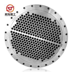 Plaque <span class=keywords><strong>de</strong></span> raccordement <span class=keywords><strong>pour</strong></span> tubes en acier au carbone, acier inoxydable duplex et titane - Product Image 5