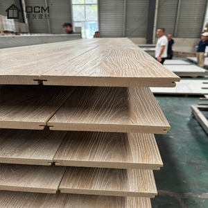 Planche de terrasse en fibre-<span class=keywords><strong>ciment</strong></span> à grain de bois Extérieur Non combustible Antidérapant Terrasse en <span class=keywords><strong>ciment</strong></span> pour allée de jardin Certifié CE - Product Image 6