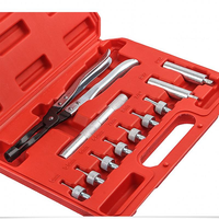 Prix usine 11 pièces dissolvant de joint de tige de soupape et trousse d'outils d'installation Kit de pinces de retrait de joint de soupape outil d'installation de tige de soupape