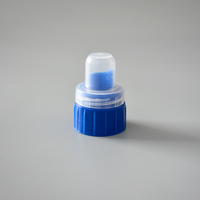 Capuchon à vis nervuré anti-fuite en aluminium-plastique chimique 20/410 24/410 28/410 20 mm 24 mm 28 mm pour bouteille