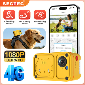 SECTEC เครื่องติดตามสัตว์เลี้ยงขนาดเล็ก ตรวจจับกิจกรรม ระบุตำแหน่ง ป้องกันการสูญหาย พร้อม GPS <span class=keywords><strong>AI</strong></span> Tracking และกล้องแจ้งเตือนตำแหน่งแบบเรียลไทม์ - Product Image 1